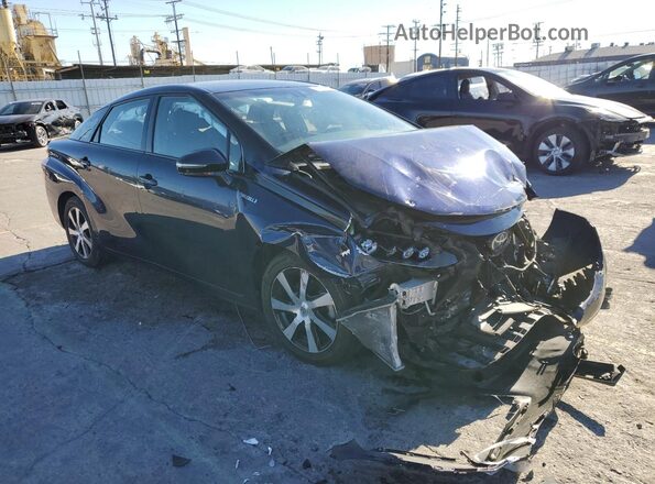 JTDBVRBD1HA002554 2017 TOYOTA MIRAI Синий Передняя правая четверть
