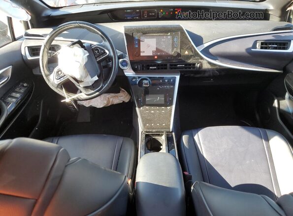 JTDBVRBD1HA002554 2017 TOYOTA MIRAI Синий Вид панели приборов
