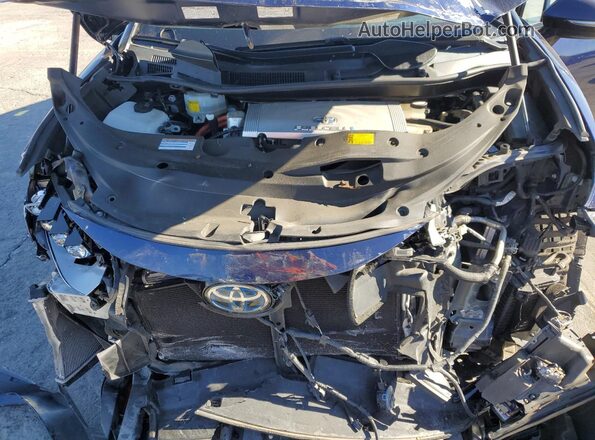 JTDBVRBD1HA002554 2017 TOYOTA MIRAI Синий Вид задней части салона