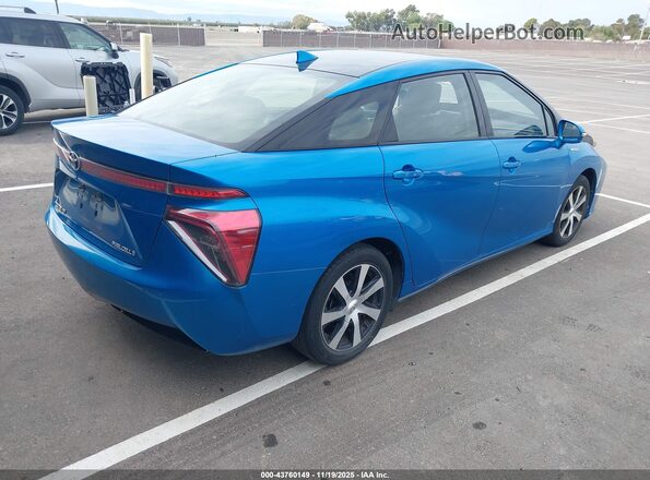 JTDBVRBD1HA003378 2017 TOYOTA MIRAI Blue Հետևի աջ