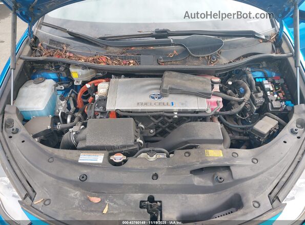 JTDBVRBD1HA003378 2017 TOYOTA MIRAI Blue Հետևի տեսք