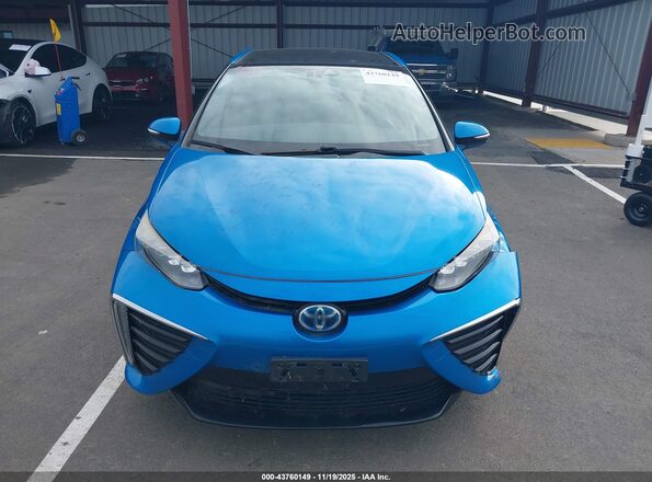 JTDBVRBD1HA003378 2017 TOYOTA MIRAI Blue Սարքավորումների վահանակի տեսք
