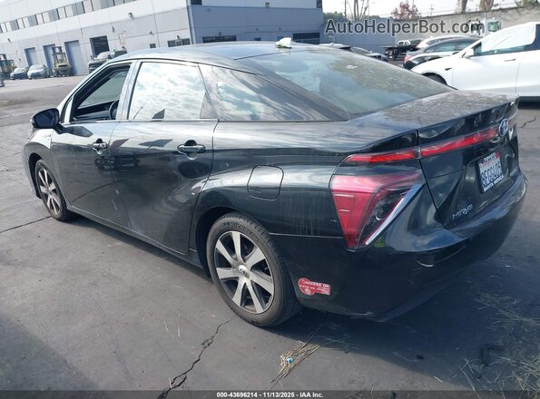 JTDBVRBD1JA004083 2018 TOYOTA MIRAI Black უკანა მარცხენა