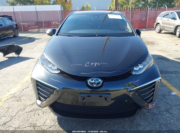 JTDBVRBD1LA008136 2020 TOYOTA MIRAI Black Вид задньої частини салону