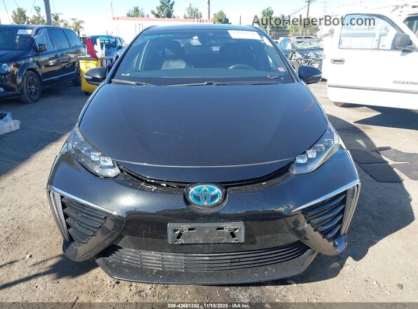 JTDBVRBD2HA001333 2017 TOYOTA MIRAI Черный Вид задней части салона