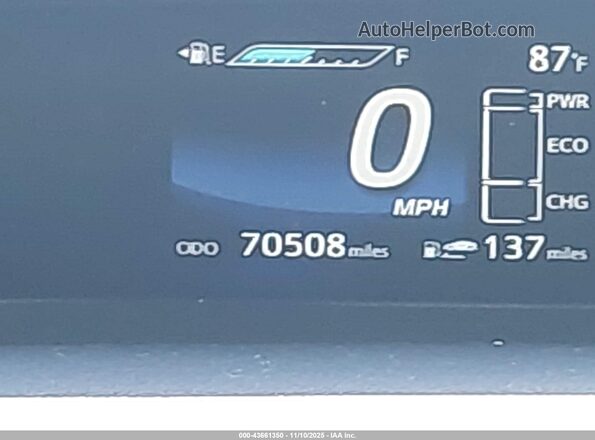 JTDBVRBD2HA001333 2017 TOYOTA MIRAI Черный 