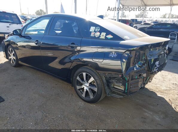 JTDBVRBD2HA001333 2017 TOYOTA MIRAI Черный Задняя левая четверть
