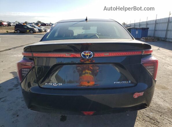 JTDBVRBD2HA003180 2017 TOYOTA MIRAI Black Вид ззаду