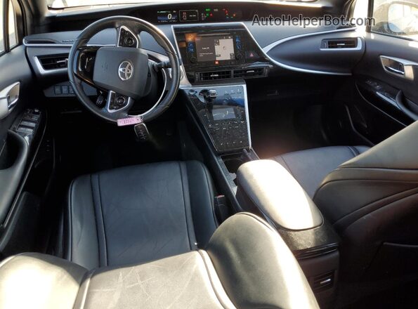 JTDBVRBD2HA003180 2017 TOYOTA MIRAI Black Вид панелі приладів