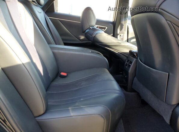 JTDBVRBD2HA003180 2017 TOYOTA MIRAI Black Вид задніх сидінь