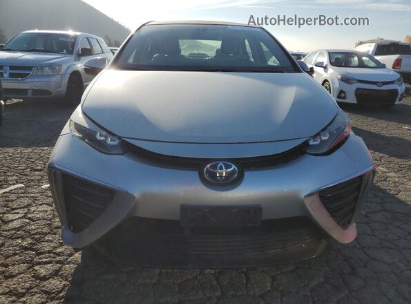 JTDBVRBD3HA002538 2017 TOYOTA MIRAI Silver Widok z przodu