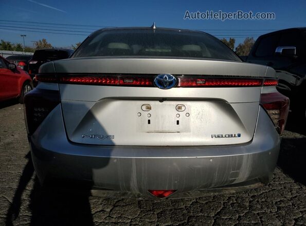 JTDBVRBD3HA002538 2017 TOYOTA MIRAI Silver Widok z tyłu
