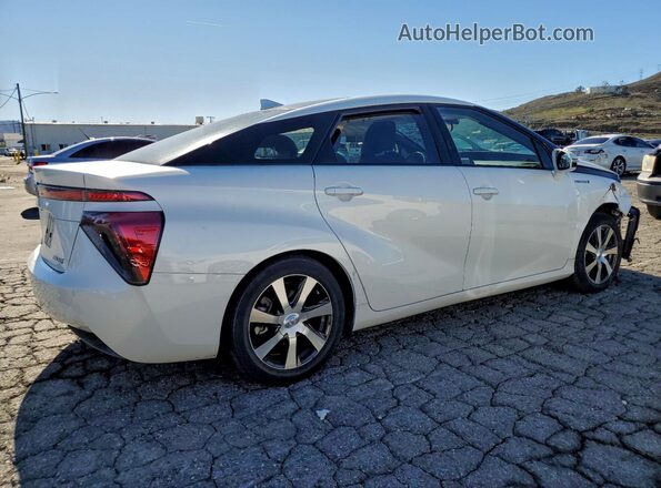 JTDBVRBD5JA005043 2018 TOYOTA MIRAI White Задня права чверть