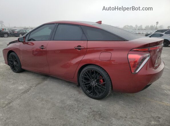 JTDBVRBD6KA006767 2019 TOYOTA MIRAI Бордовый Задняя левая четверть
