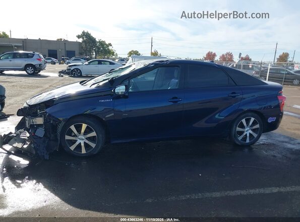 JTDBVRBD8JA005487 2018 TOYOTA MIRAI Blue Панорамний вид салону 360°