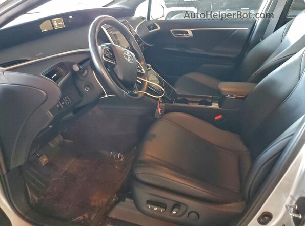JTDBVRBD9HA003452 2017 TOYOTA MIRAI Silver Вид салону спереду