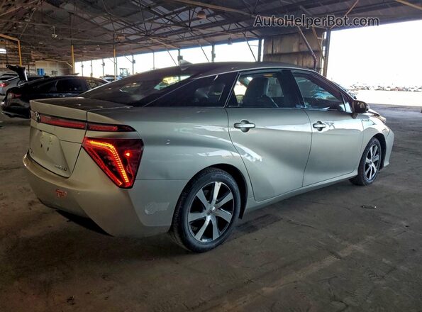 JTDBVRBD9HA003452 2017 TOYOTA MIRAI Silver Задня права чверть