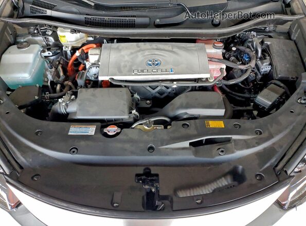 JTDBVRBD9HA003452 2017 TOYOTA MIRAI Silver Вид задньої частини салону