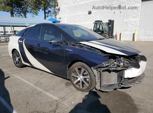JTDBVRBD9JA003926 2018 TOYOTA MIRAI Blue Առջևի աջ