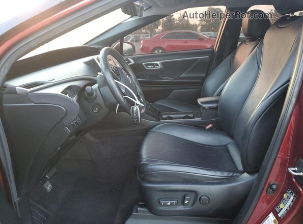 JTDBVRBD9KA006682 2019 TOYOTA MIRAI Red Front interior view
