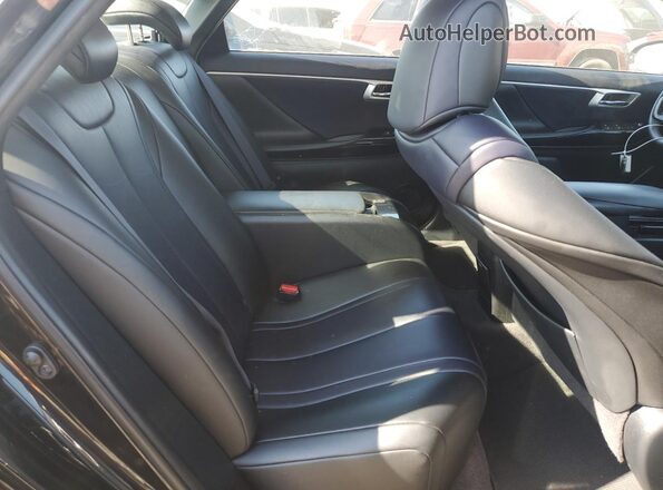 JTDBVRBDXGA000185 2016 TOYOTA MIRAI Black Вид задніх сидінь