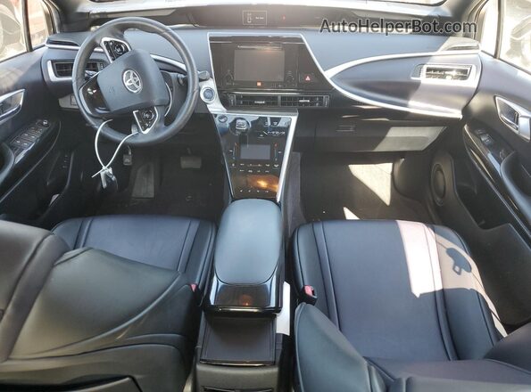 JTDBVRBDXGA000185 2016 TOYOTA MIRAI Black Вид панелі приладів