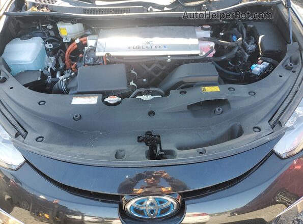 JTDBVRBDXGA000185 2016 TOYOTA MIRAI Black Вид задньої частини салону