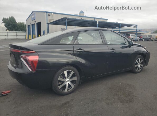 JTDBVRBDXHA002777 2017 TOYOTA MIRAI Black Trasero derecho