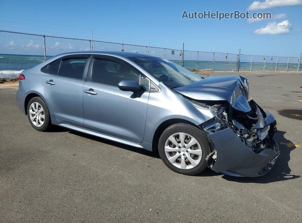 JTDEPRAE4LJ080451 2020 TOYOTA LL Blue Передня права чверть