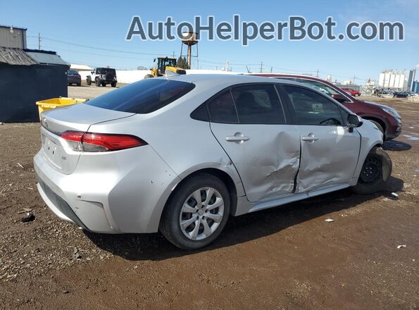 JTDEPRAE4LJ101640 2020 TOYOTA LL Silver Задня права чверть