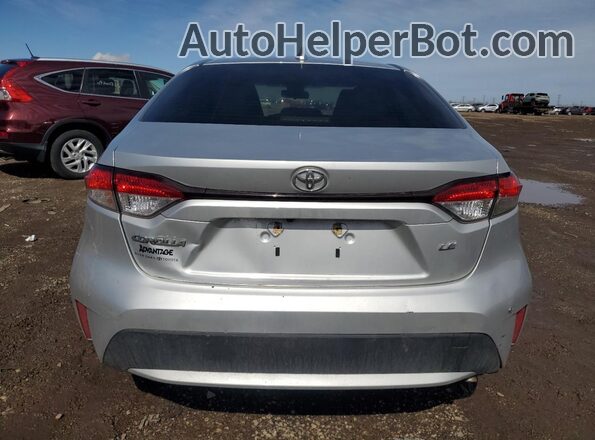 JTDEPRAE4LJ101640 2020 TOYOTA LL Silver Вид ззаду
