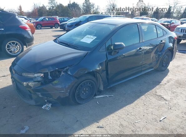 JTDEPRAE8LJ023671 2020 TOYOTA LL Black Առջևի ձախ երեք քառորդ տեսարան