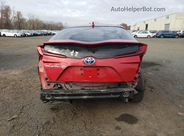 JTDKAMFP2N3214656 2022 TOYOTA LE Red Vista trasera