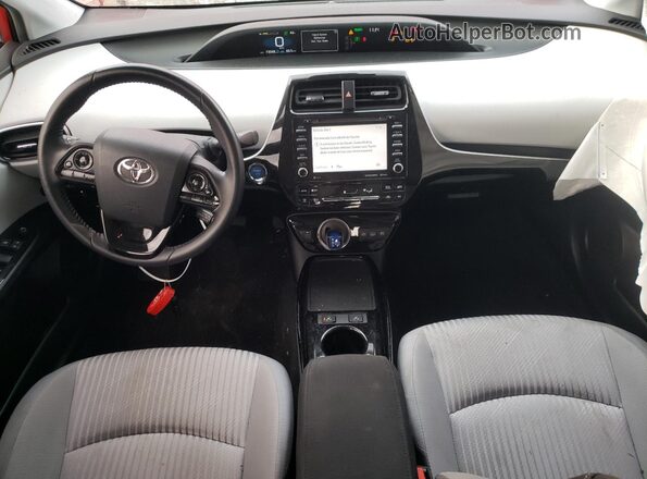JTDKAMFP2N3214656 2022 TOYOTA LE Red Vista del salpicadero