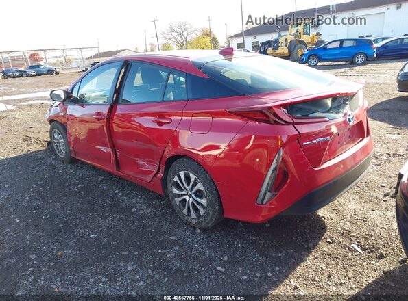 JTDKAMFP4N3210995 2022 TOYOTA LE Red Trasero izquierdo