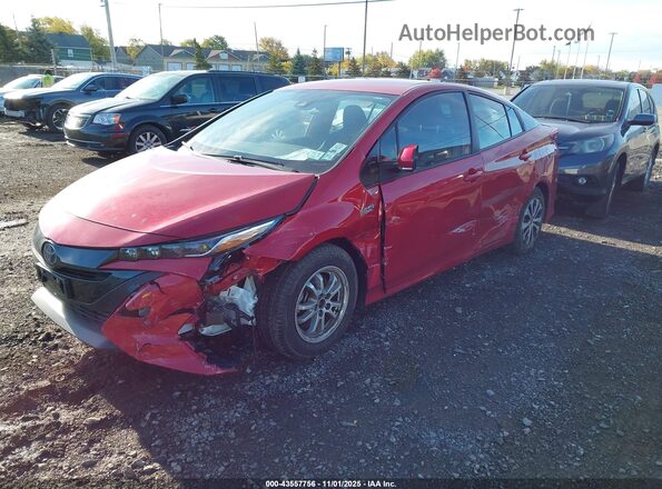 JTDKAMFP4N3210995 2022 TOYOTA LE Red Vista tres cuartos delantera izquierda