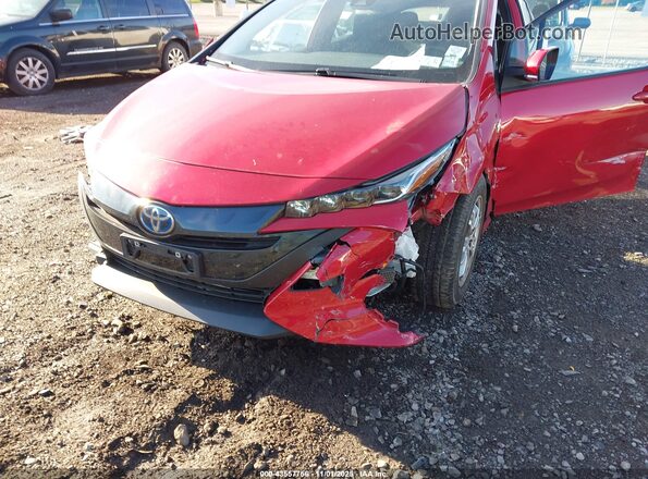 JTDKAMFP4N3210995 2022 TOYOTA LE Red Vista frontal