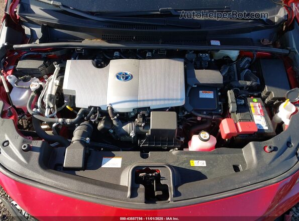 JTDKAMFP4N3210995 2022 TOYOTA LE Red Vista trasera