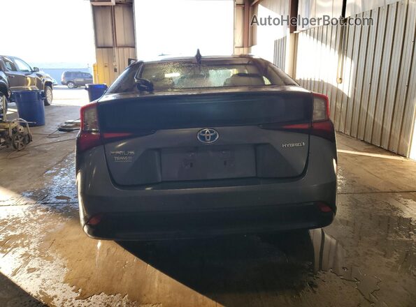 JTDKAMFU2M3137372 2021 TOYOTA PRIUS Gray Rear view