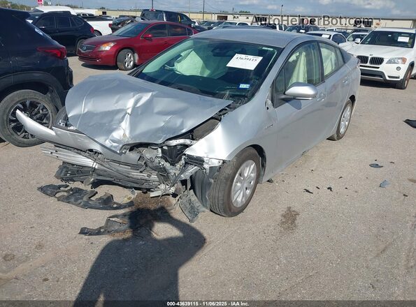 JTDKAMFU4N3159181 2022 TOYOTA PRIUS Silver Przód lewy
