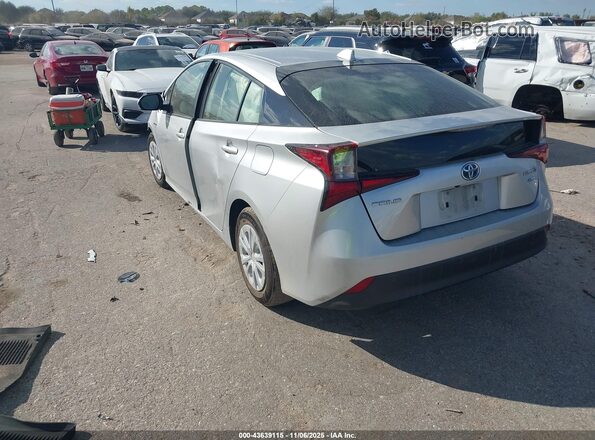 JTDKAMFU4N3159181 2022 TOYOTA PRIUS Silver Tył lewy