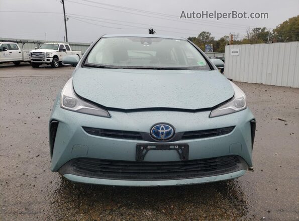 JTDKAMFU5M3141397 2021 TOYOTA PRIUS Синий Вид спереди