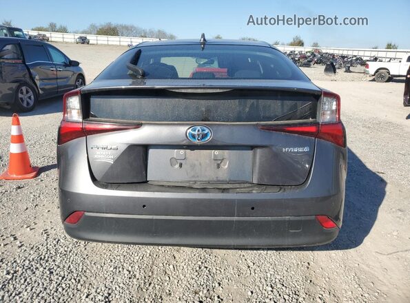 JTDKAMFU5M3145045 2021 TOYOTA PRIUS Gray Rear view