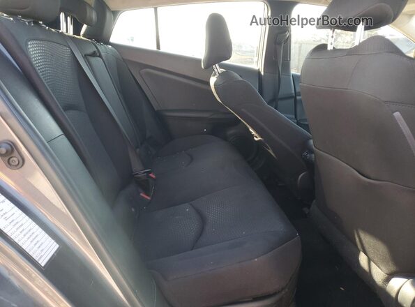 JTDKAMFU5M3145045 2021 TOYOTA PRIUS Gray Rear seats view