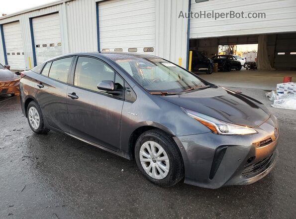 JTDKAMFU5N3183232 2022 TOYOTA PRIUS Gray Передня права чверть