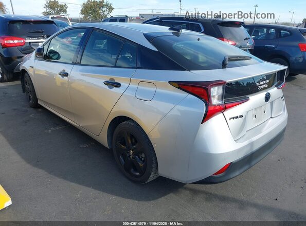 JTDKAMFU8N3170653 2022 TOYOTA PRIUS Серебряный Задняя левая четверть