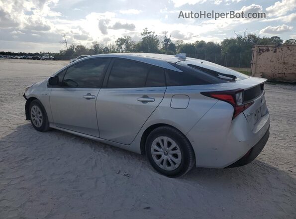 JTDKAMFU9M3138924 2021 TOYOTA PRIUS Silver უკანა მარცხენა