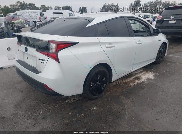 JTDKAMFUXM3129214 2021 TOYOTA PRIUS White Հետևի աջ