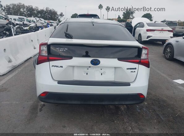 JTDKAMFUXM3129214 2021 TOYOTA PRIUS White 