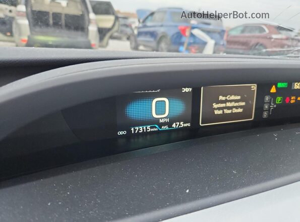JTDKAMFUXM3139175 2021 TOYOTA PRIUS Blue 